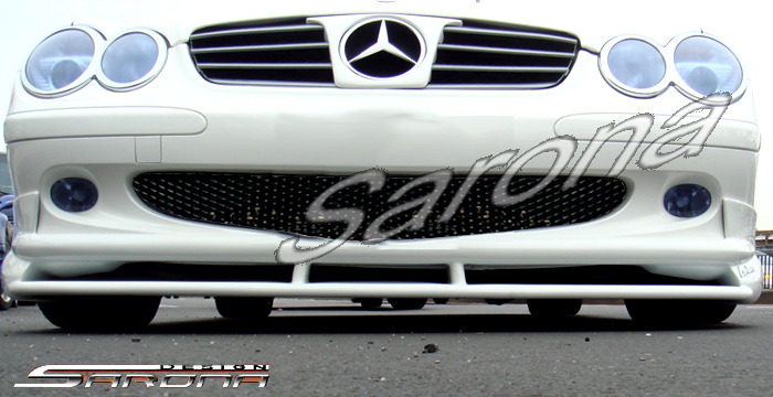 Custom Mercedes SL  Convertible Front Lip/Splitter (2003 - 2008) - $390.00 (Part #MB-010-FA)